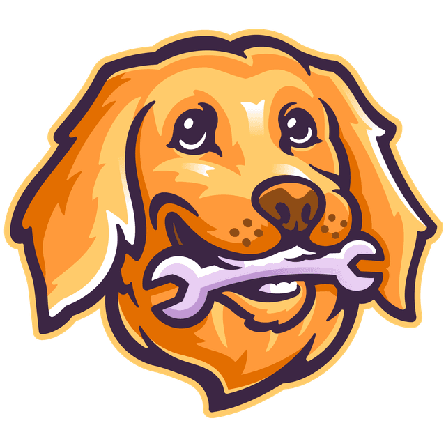 Golden Plumbing Mascot